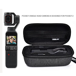 Gris Dur Sac de Rangement Étanche Camer Cardan Étui de Transport pour DJI Osmo Poche 2, 18x7x7.4cm