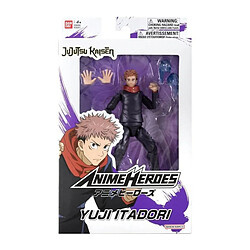 Bandai - Anime Heroes - Jujutsu Kaisen - Figurine Anime Heroes 17 cm - Itadori Yuji - 36981 Multicolore