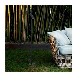 Ideal Lux Borne de jardin Hub Métal,aluminium Anthracite 1 ampoule 110cm