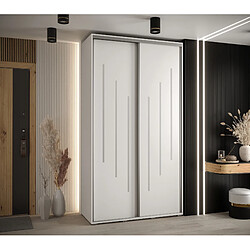 Abiks Meble Armoire DAVOS 8 À Portes Coulissantes 235,2/130/60 2 Portes