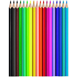 Maped Color'Peps 183218 Lot de 18 Crayons de couleur en pochette carton