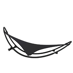 Avis Helloshop26 Transat chaise longue bain de soleil lit de jardin terrasse meuble d'extérieur à bascule avec roues acier et textilène noir 02_0012963