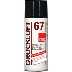 Crc Spray à air comprimé DRUCKLUFT 67, Modèle : Aérosol de 400 ml