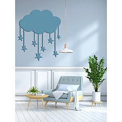 EPIKASA Décoration Murale en Métal Petit nuage 1 pas cher