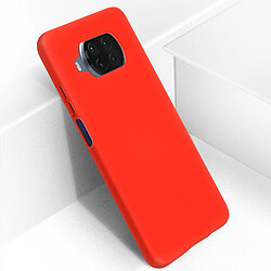 Avizar Coque Xiaomi Mi 10T Lite Silicone Gel Semi-rigide Finition Soft Touch rouge