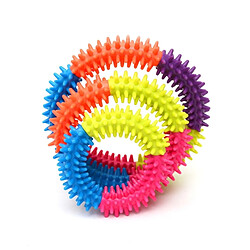 Avis Wewoo Jouet pour Jouets à mâcher en forme de bague de spinelle entraîneur caoutchouc animaux de compagnietaille 12,5 cmlivraison de couleurs aléatoires