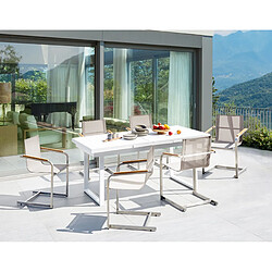 Ensemble table & chaises