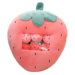 Universal 40cm mignon peluche fraise fruit enfant jouet kawaii cadeau d'anniversaire | Oreiller de luxe