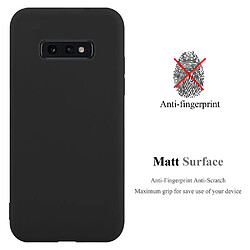 Cadorabo Coque Samsung Galaxy S10e Etui en Noir