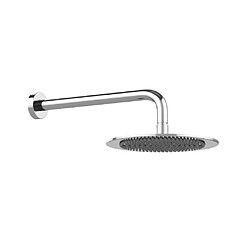 Vente-Unique Ensemble de douche encastrable avec mitigeur thermostatique - Couleur nickel brossé - TIMAVO pas cher