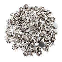 Avis 30 Jeux De Boutons à Coudre Boutons-pression Bouton De Presse Invisible Pour Veste De Jeans 17mm