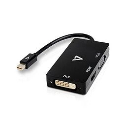 Avis Adaptateur Mini DisplayPort vers VGA/DVI/HDMI V7 V7MDP-VGADVIHDMI-1E Noir