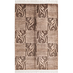 Vidal Tapis de laine 183x119 brun Darya 