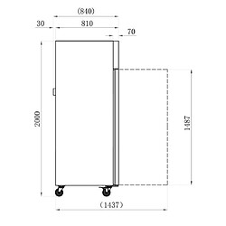 AFI COLLIN LUCY? Armoire Réfrigérée Négative Série Star - 600 L - AFI Collin Lucy