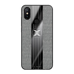 Wewoo Coque Souple Pour Xiaomi Mi 6X / A2 XINLI étui de protection TPU antichoc Texture Gris