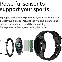 Avis Chrono Chronus Fitness Tracker Smartwatch Tensiomètre, Moniteur de Sommeil Plein Écran Tactile Longue Durée de Vie de la Batterie Rappel de Message Podomètre Montre de Fitness Pour Femmes Hommes Étanche(Argent)