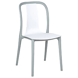 Acheter Beliani Lot de 8 chaises SPEZIA Matière synthétique Blanc