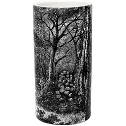 Avis The Home Deco Factory Vase en céramique imprimé 12 x 25 cm Black Forest.