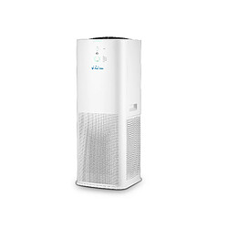 Purline Purificateur d'air avec 2 filtres HEPA, PM2, ioniseur, écran tactile LED, 3 vitesses et mode AUTO pour 90m2.