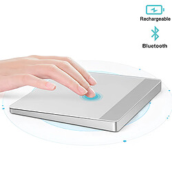 TouchSub TrackSub externe sans fil Bluetooth aste,Bluetooth argenté