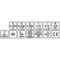 Avis YATO Multimètre numérique