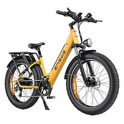 Vélo Électraique ENGWE E26 Step-thru - 250W 768WH Autonomie 140KM Freins à Disque - Jaune