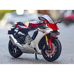 Universal 1:12 Motorcycle Toy Motorcycle Racing Car Models Cars Toys for Children Collectable (rouge)