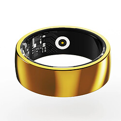 Bague Connectée Taille 18 Argentée Suivi Santé Étanche Bluetooth Longue Autonomie Or YONIS