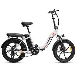 Vélo Electrique FAFREES F20 Pliable 36V 250W 15Ah Batterie Vitesse Maximale 25km/h Blanc