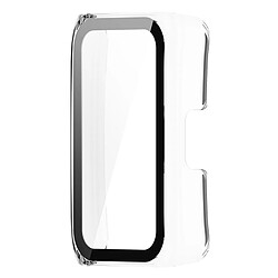 Coque de protection de la montre compatible Huawei Band 6/Huawei Band 7/Huawei Watch Fit Mini/Honor Band 6/Honor Band 7 (Blanc Transparent)