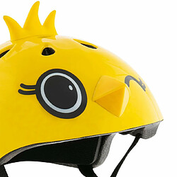 Hudora Kiki Casque de vélo pour Enfant Taille Jaune (51-53