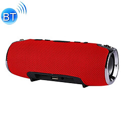 Wewoo Enceinte Bluetooth rouge Haut-parleur stéréo portable V4.1 avec sangle, microphone intégré, carte TF de soutien et AUX IN, Distance: 10m