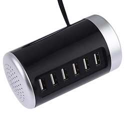 Wewoo XLD4 30W 6-USB Ports Adaptateur secteur pour chargeur USB AC100-240Vconnecteur US Noir pas cher