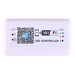 Wewoo Contrôleur à distance de Wifi RVB LED, appui iOS 6 ou plus tard et Android 2.3 ou plus tard, DC 12-24V