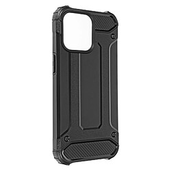 Avizar Coque pour iPhone 14 Pro Max Hybride Antichoc 1.8m Série Defender II Noir