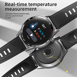 Yonis Smartwatch Connectée Etanche Noir pas cher