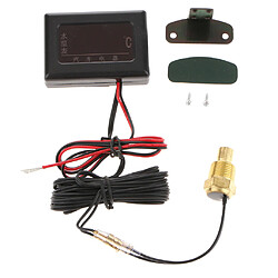 12v-24v voiture lcd numérique eau temp température jauge mètre avec capteur 17mm