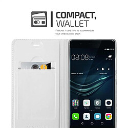 Cadorabo Coque Huawei P9 Etui en Argent pas cher