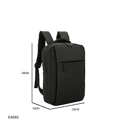 Acheter Gallantry Sac à Dos Tito pour Ordinateur Portable Port USB Intégré Noir