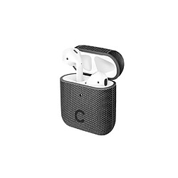 CYGNETT Coque pour AirPods 1 / 2 Modèle Tekview Compatible avec Chargement Sans Fil Noir