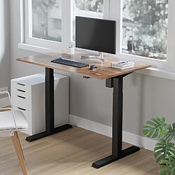 Acheter Bureau électrique Ergo Office ER-403B réglable en hauteur max 123cm, max - 70 kg, châssis sans plateau, noir