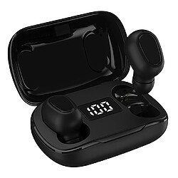 Universel TWS Mini Bluetooth 5.0 écouteur Sans Fil Casque écouteurs Blanc