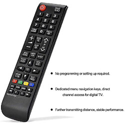 Avis HOPCD BN59-01175N Remote Control, Universal Smart TV Remote Cotroller Remplacement de Samsung