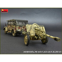 Mini Art Maquette Voiture Maquette Camion Kfz.70 & 7,62 Cm F.k. 39 ( R ) pas cher