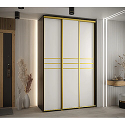 Abiks Meble Armoire Davos 10 À Portes Coulissantes 235,2/150/45 3 Portes