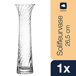 Leonardo HOME 018611 RAVENNA Vase Solifleuri Verre 26,5 cm