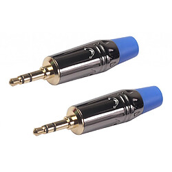 Adaptateur Audio Jack Mâle à Souder 3,5 Mm Plaqué Or ,Bricolage Casque Ecouteur pas cher