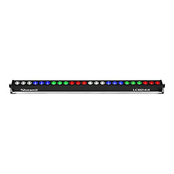 Avis Beamz LCB244 Barre d'éclairage de scène 24x LED couleur 58 canaux DMX BeamZ