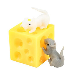 Universal Souris de décompression et jouets au fromage, personnages stridents jouets effrayants