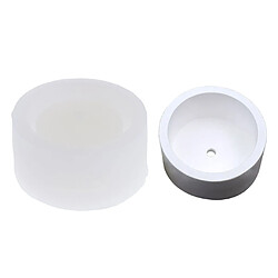 Moules en silicone pour pots de fleurs Bricolage pour jardinière en pots à savon Vase en béton 110x90mm